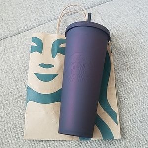 Starbucks new tumbler matte purple cup 2019